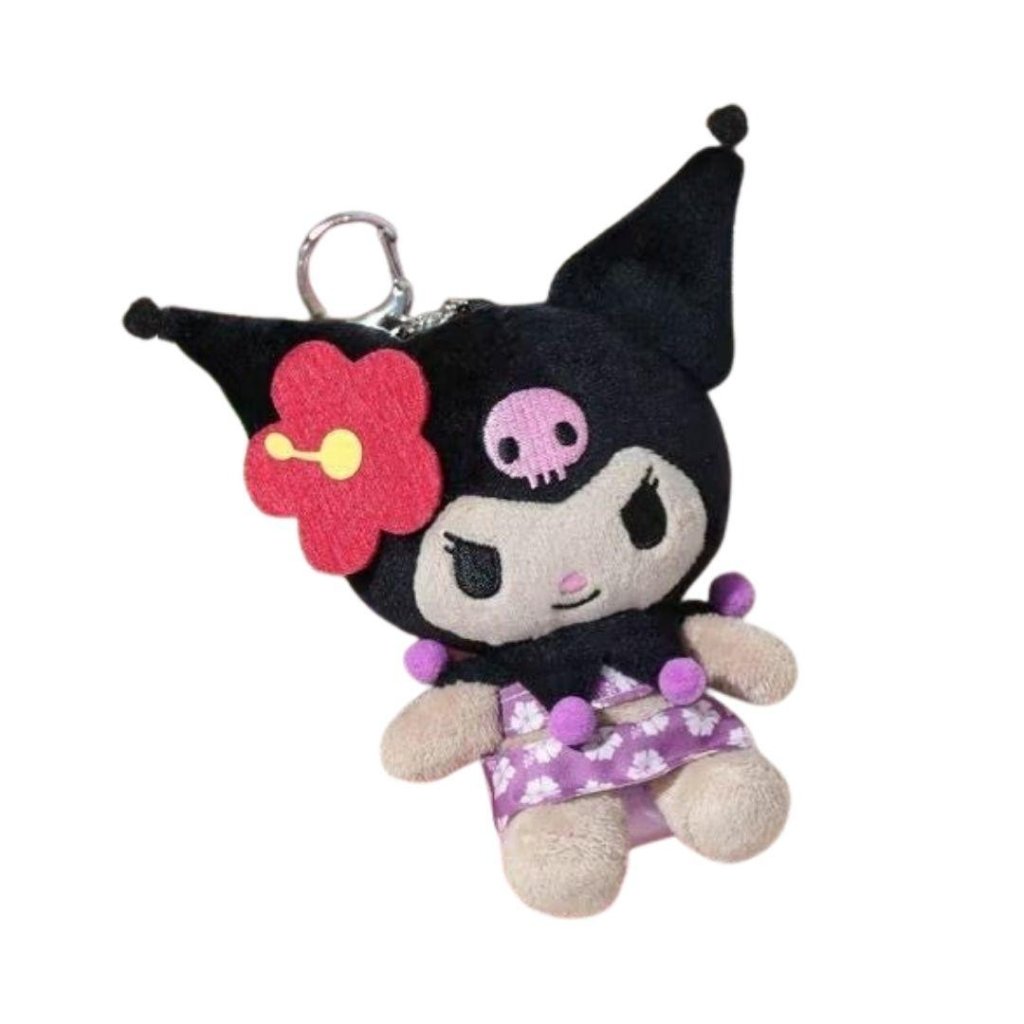 Sanrio Kuromi Hibiscus Swimsuit - ding-go