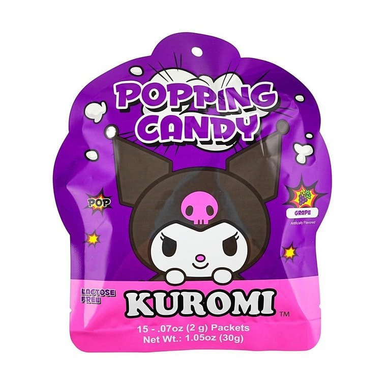 Sanrio Kuromi Popping Candy Grape Flavor - 30g - ding - go