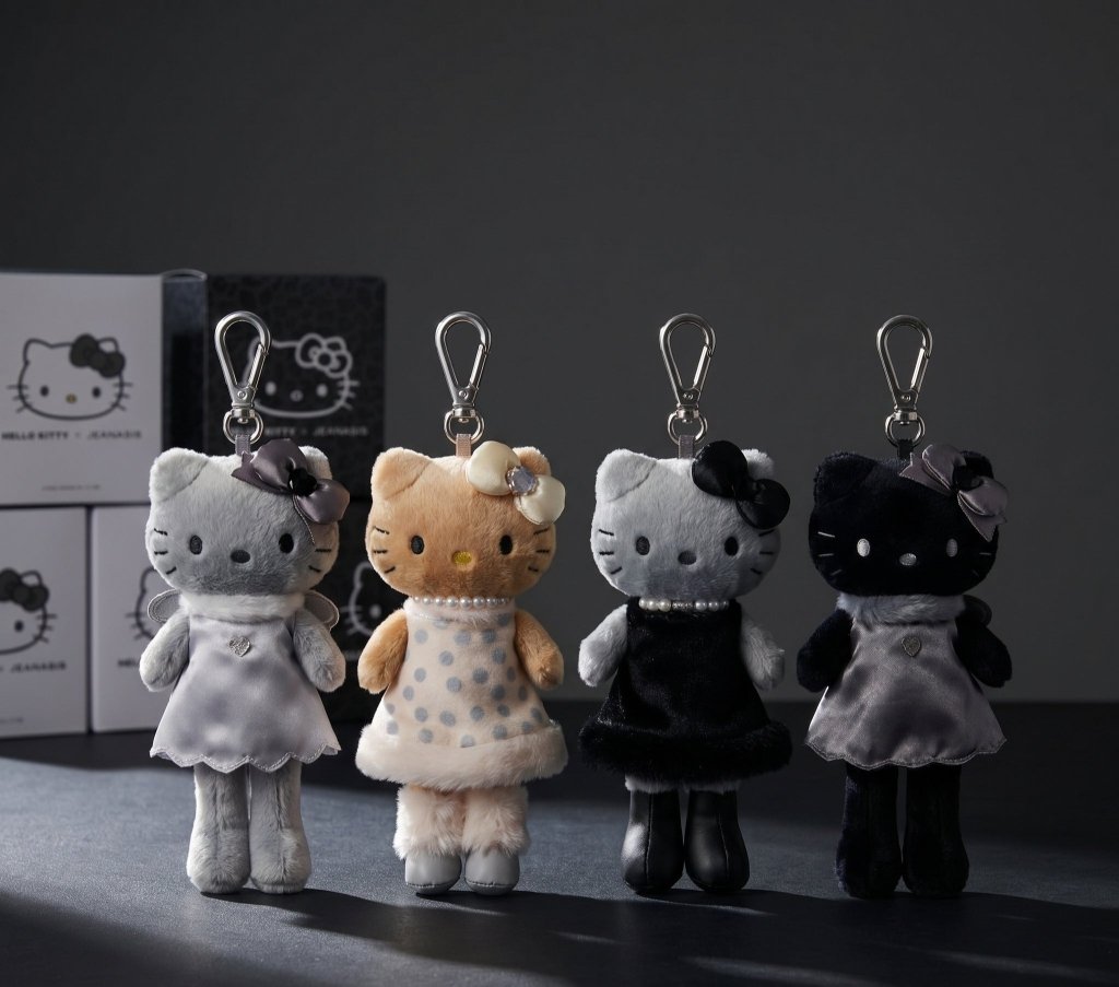 Sanrio Long Legs Hello Kitty Gray&White - 500g - ding-go