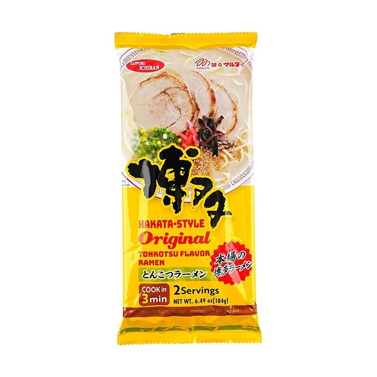 Sapporo Ichiban Hakata-Style Original Tonkotsu Ramen - 184g - ding-go
