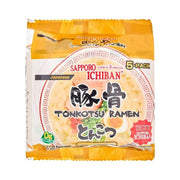 Sapporo Ichiban Tonkotsu Ramen Noodles 104g x 5 Pack