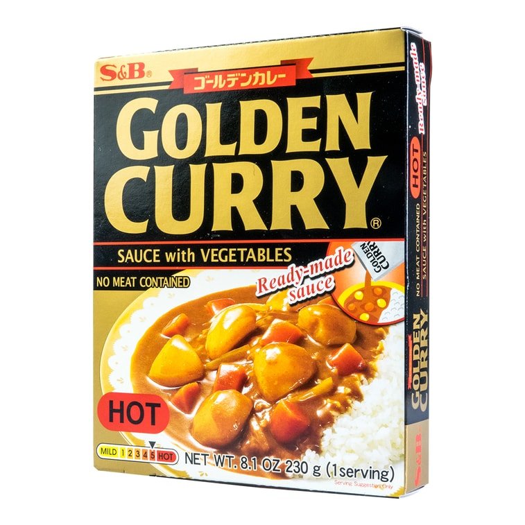S&B Golden Curry Hot Flavor - 230g - ding - go