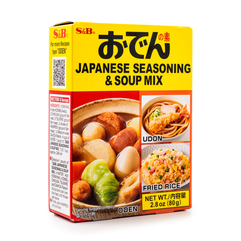 S&B Japanese Seasoning and Soup Mix (Oden No Moto) - 80g - ding - go