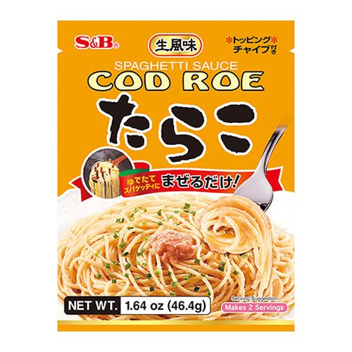 S&B Spaghetti Sauce Cod Roe 46.4g