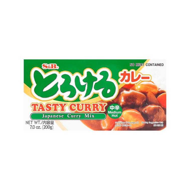 S&B Torokeru Curry Medium Hot - 200g - ding - go