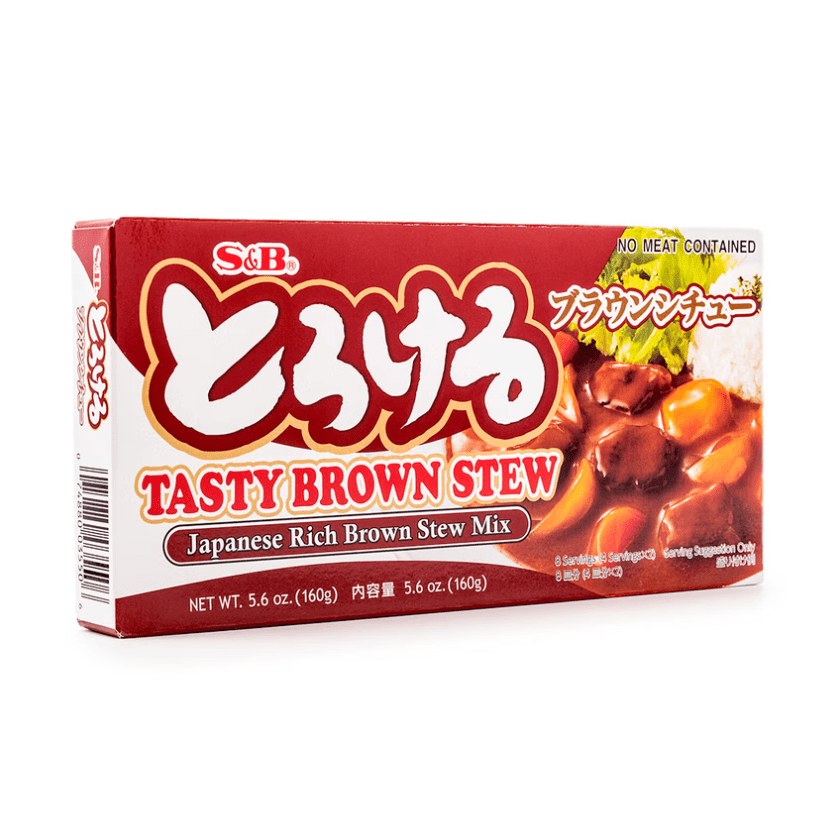 S&B Torokeru Japanese Rich Brown Stew Mix - 160g - ding - go