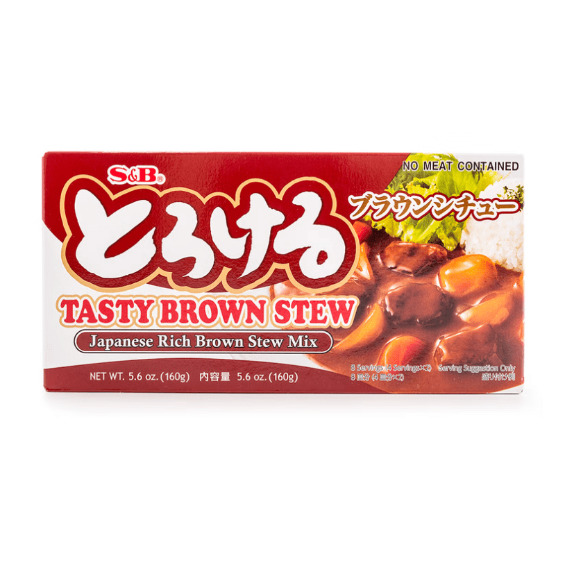 S&B Torokeru Japanese Rich Brown Stew Mix - 160g - ding - go