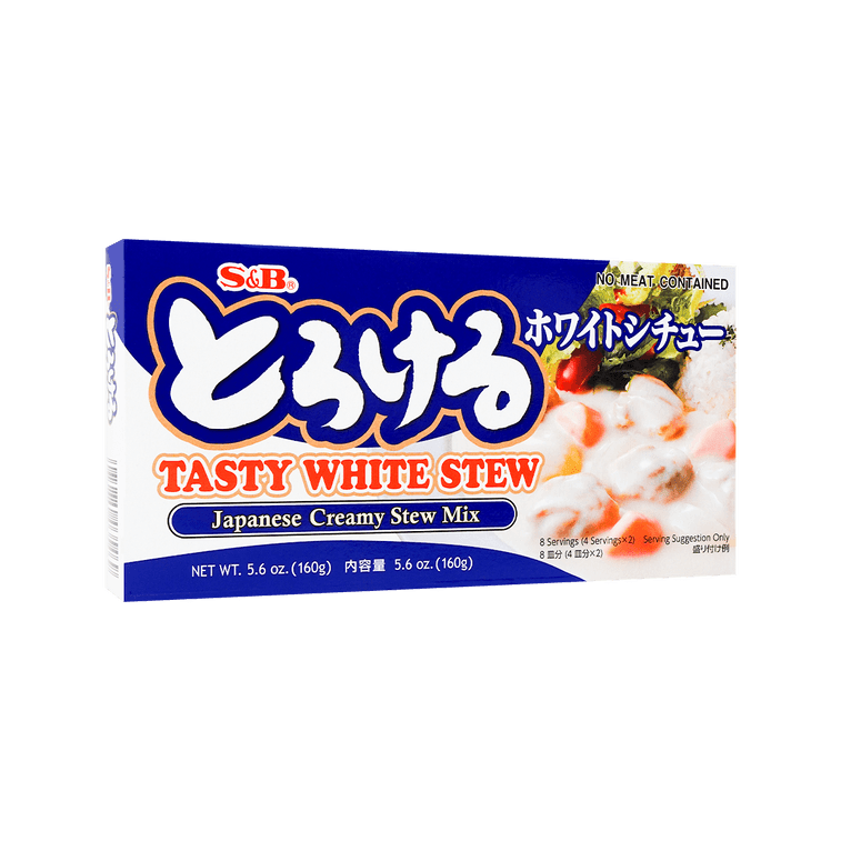 S&B Torokeru Tasty White Stew Japanese Creamy Stew Mix - 160g - ding - go