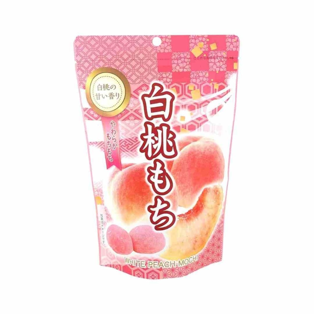 Seiki White Peach Mochi Stand Pack - 130g - ding - go