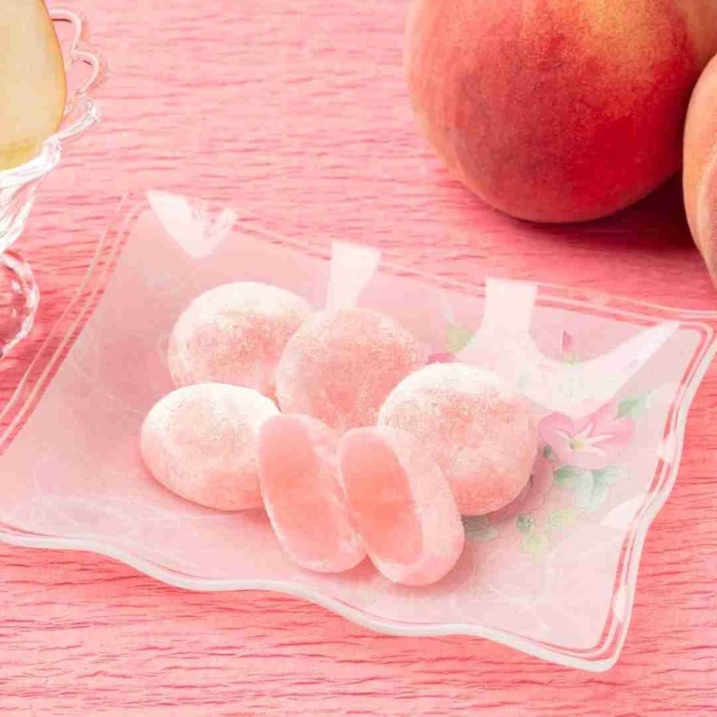 Seiki White Peach Mochi Stand Pack - 130g - ding - go