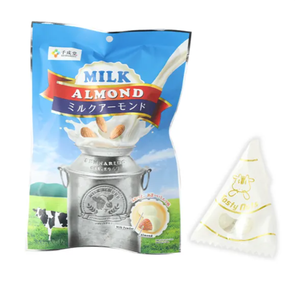 Sennarido Milk Almonds - 75g - ding - go