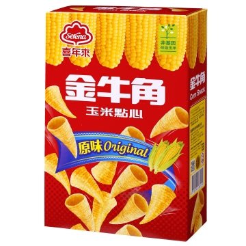 Serena Golden Horn Corn Snack - 60g - ding - go