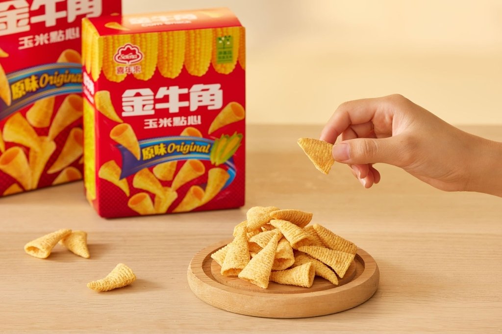 Serena Golden Horn Corn Snack - 60g - ding - go
