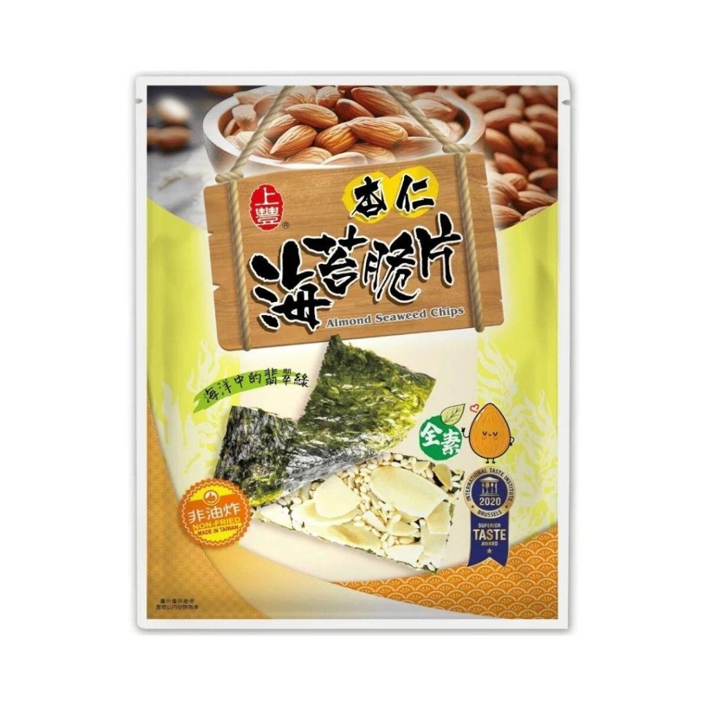 Shangfeng Almond Seaweed Chips - 32g - ding-go