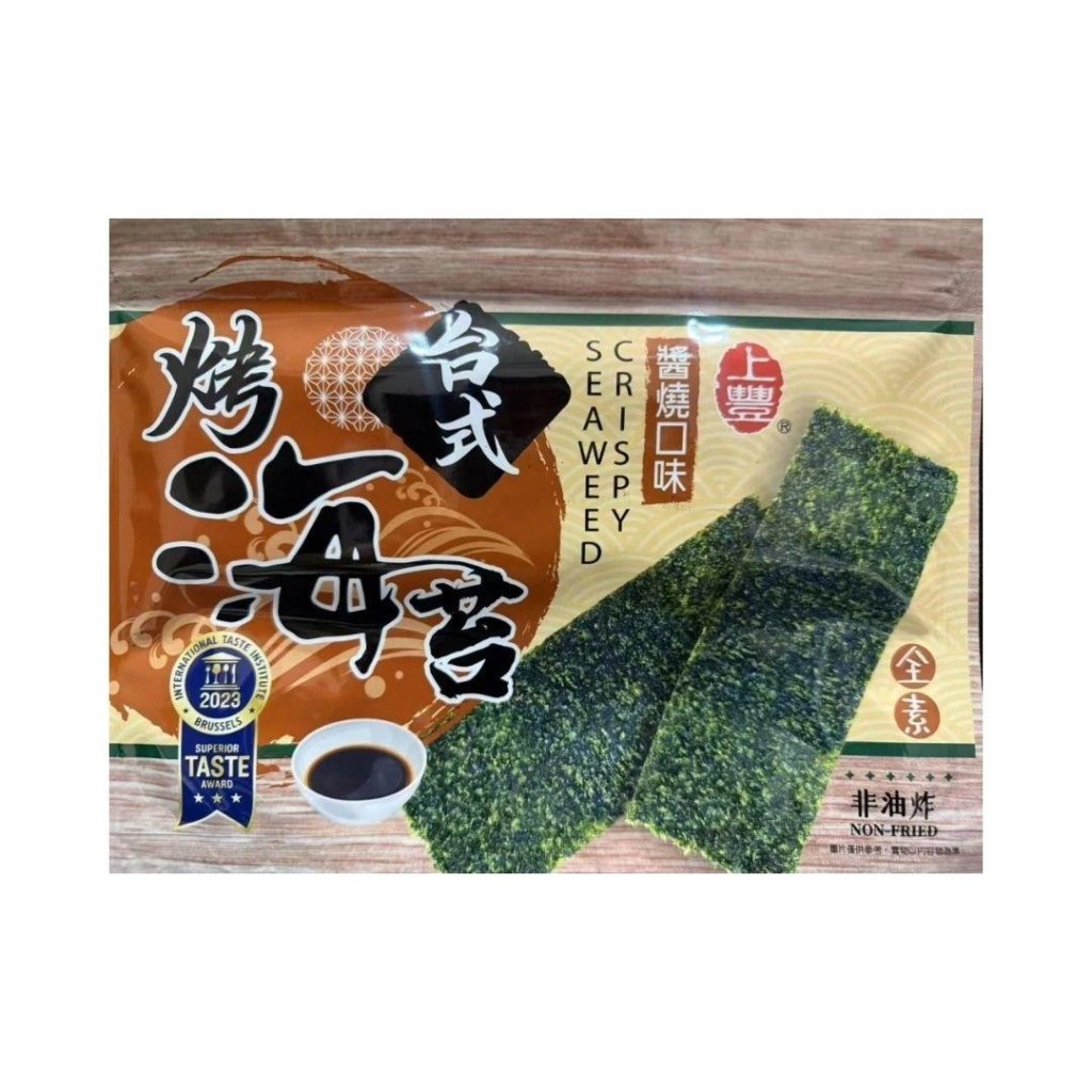 Shangfeng Taiwanese Roasted Seaweed BBQ Flavor - 36g
