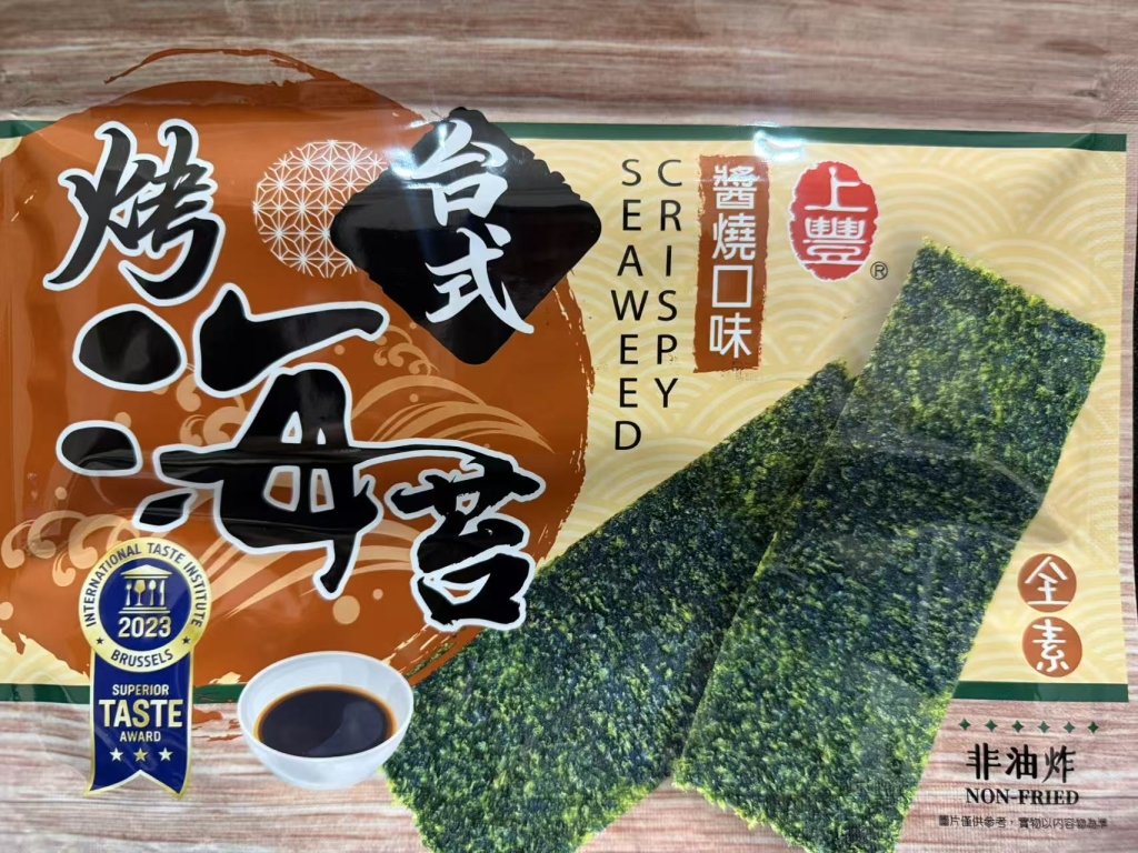 Shangfeng Taiwanese Roasted Seaweed BBQ Flavor - 36g - ding-go