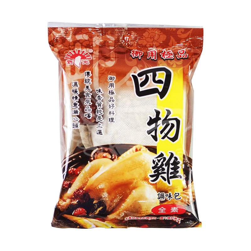 Shin Kong Herbal Four - Ingredient Chicken Soup Base - 60g - ding - go
