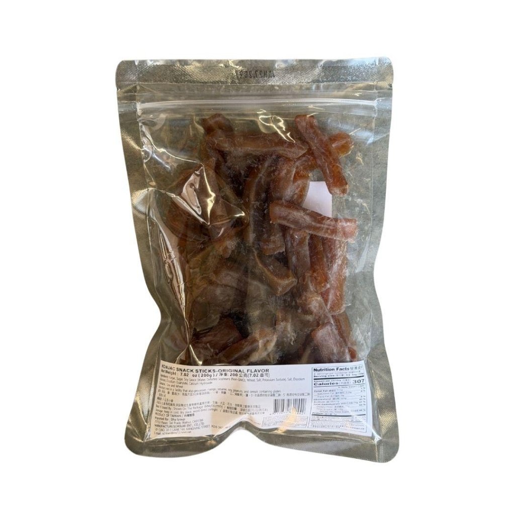 Six Fortune Konjac Snack Sticks - Original Flavor - 200g - ding - go