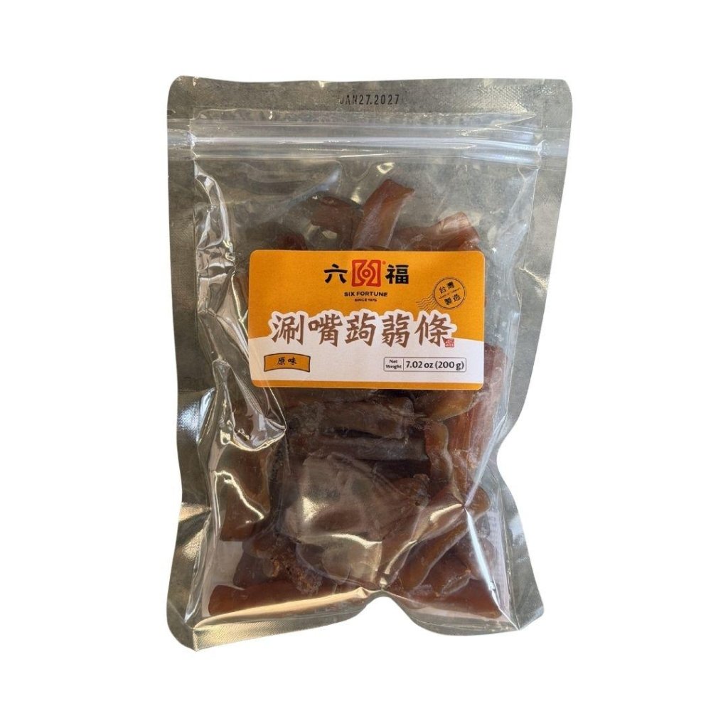 Six Fortune Konjac Snack Sticks - Original Flavor - 200g - ding - go