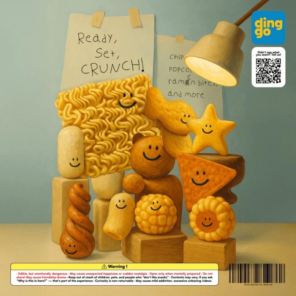 【Subscription Box】Ready, Set, CRUNCH! - ding - go