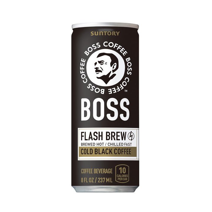 Suntory Boss Cold Black Coffee - 237ml - ding-go
