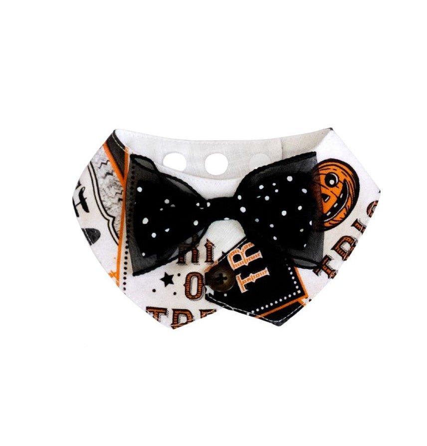 TAILS HILL Classic Halloween Pet Bow Tie Scarf - ding-go