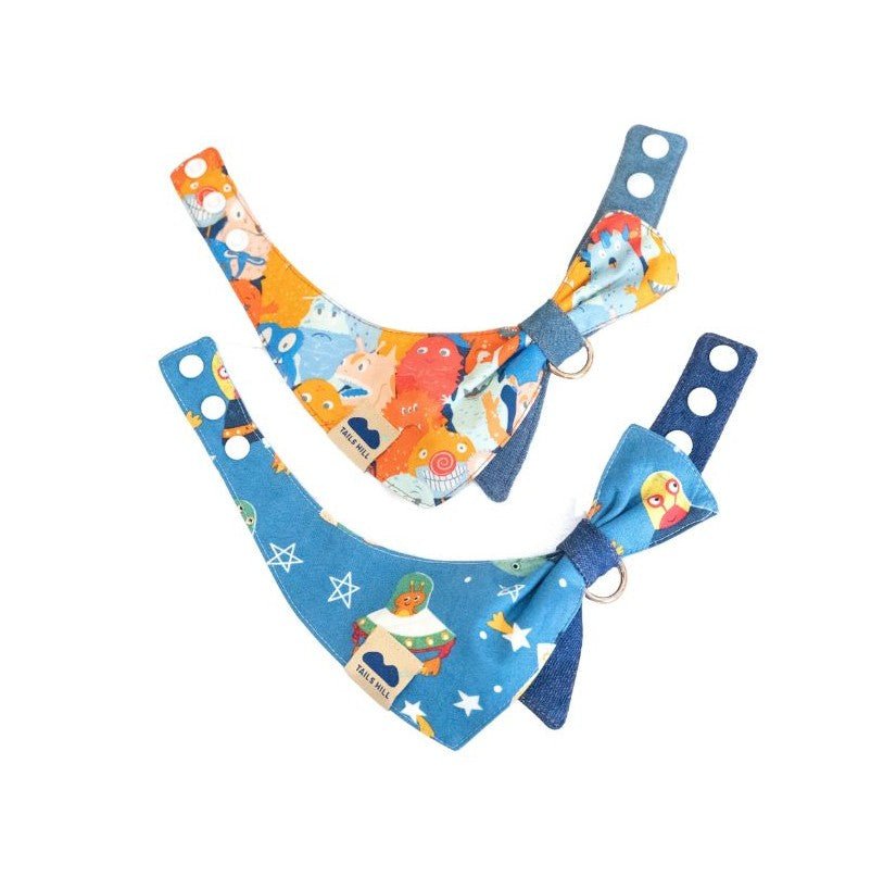 TAILS HILL Space Monster Pet Scarf - ding-go