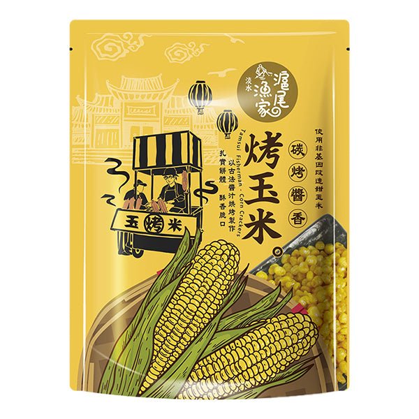 Tamsui Fisherman Soy Sauce Flavor Grilled Corn - 70g - ding - go