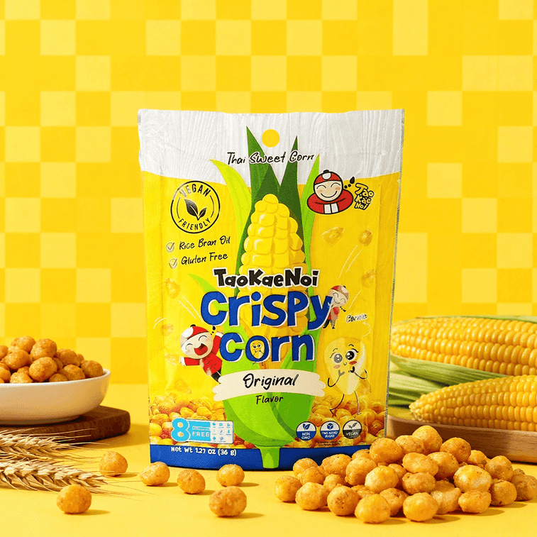 Taokaenoi Crispy Corn Original Flavor - 36g - ding-go