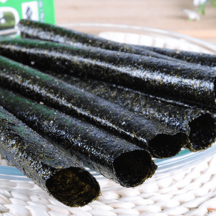 Taokaenoi Grilled Seaweed Big Roll Original - 2.5g x 9 rolls - ding - go