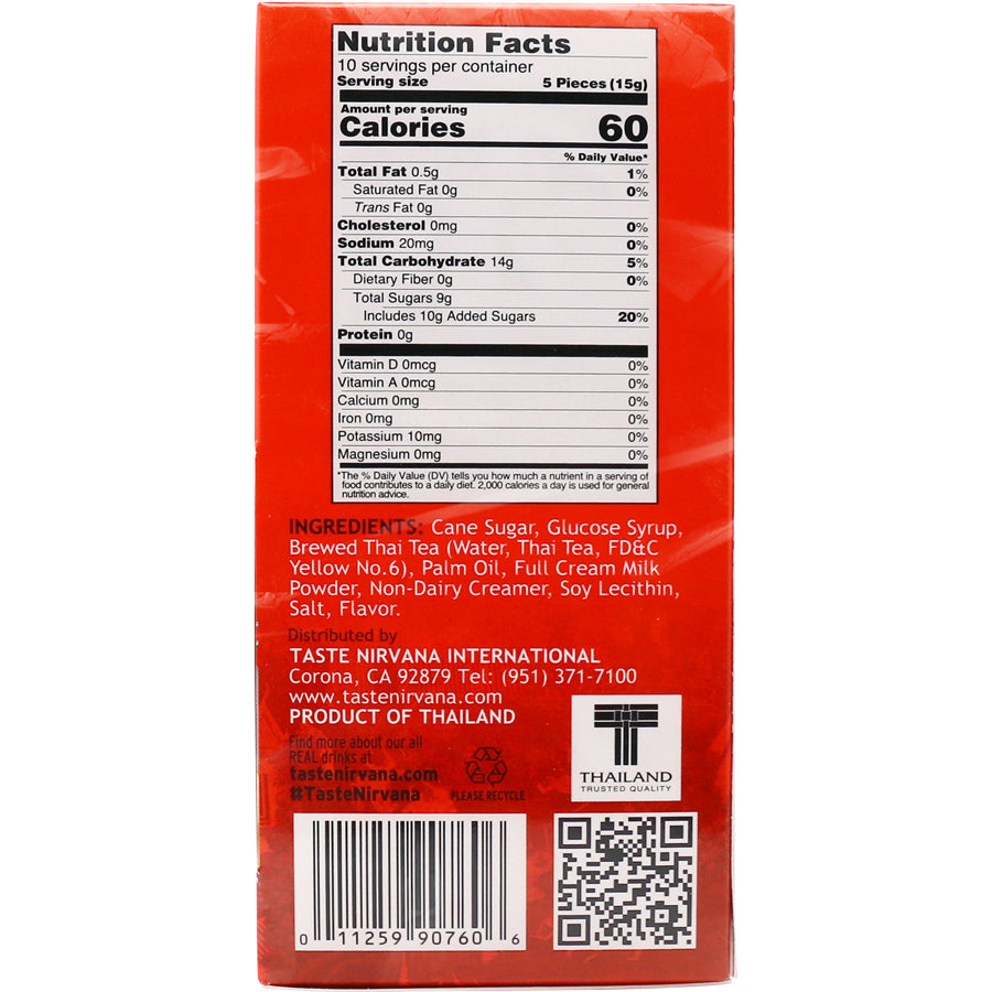 Taste Nirvana Thai Tea Candy - 150g