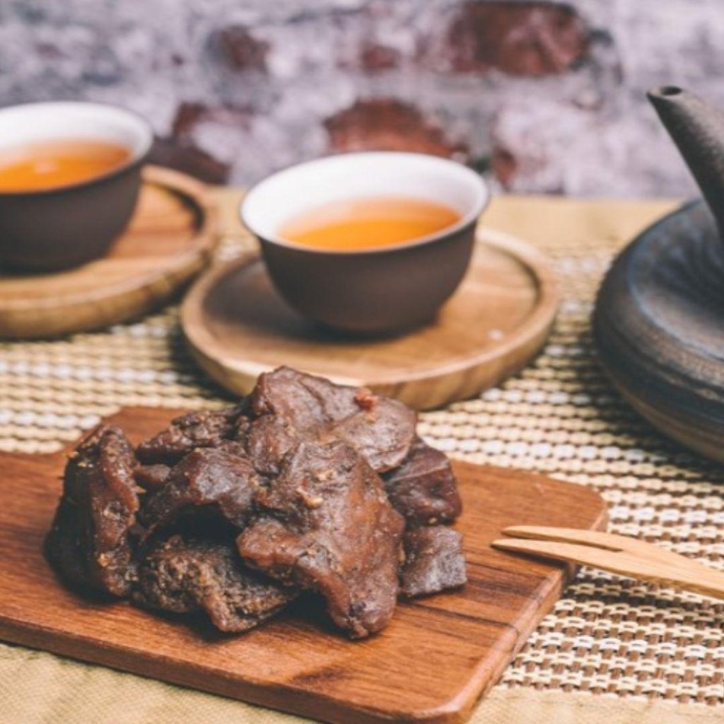 【The Ultimate Dad Snack】Jiupinxiang Spicy Garlic Dried Tofu - 350g - ding - go