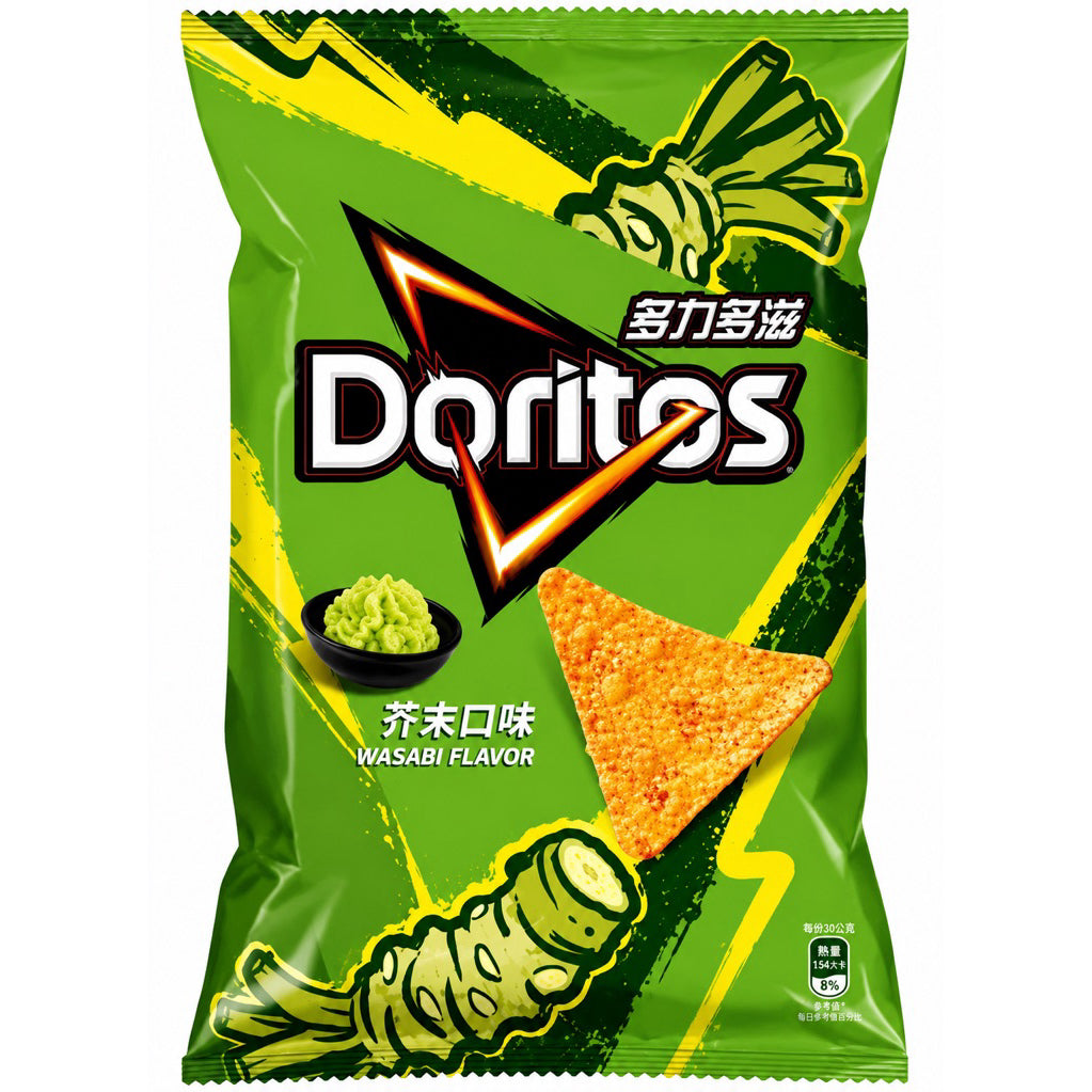 Doritos Wasabi Flavor Tortilla Chips - 90g