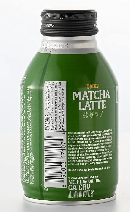 UCC Matcha Latte - 260ml - ding-go