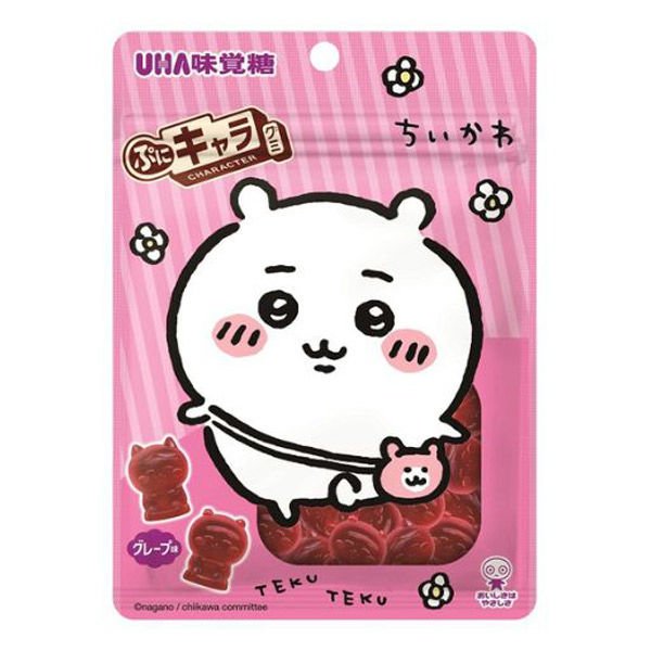 UHA Mikakuto Puni Chara Gummy Chiikawa - 51g - ding-go