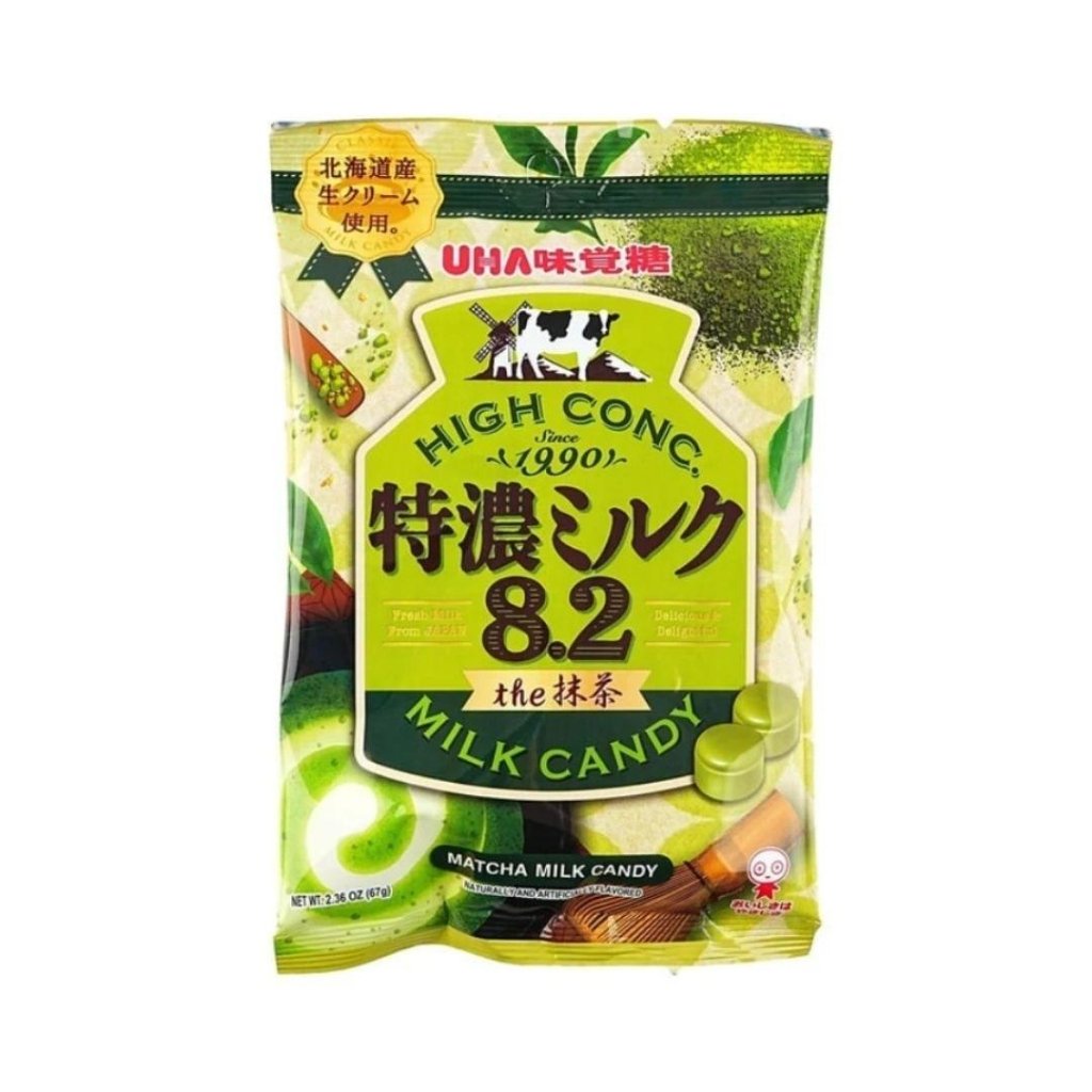 UHA Milk Candy Matcha - 67g - ding-go