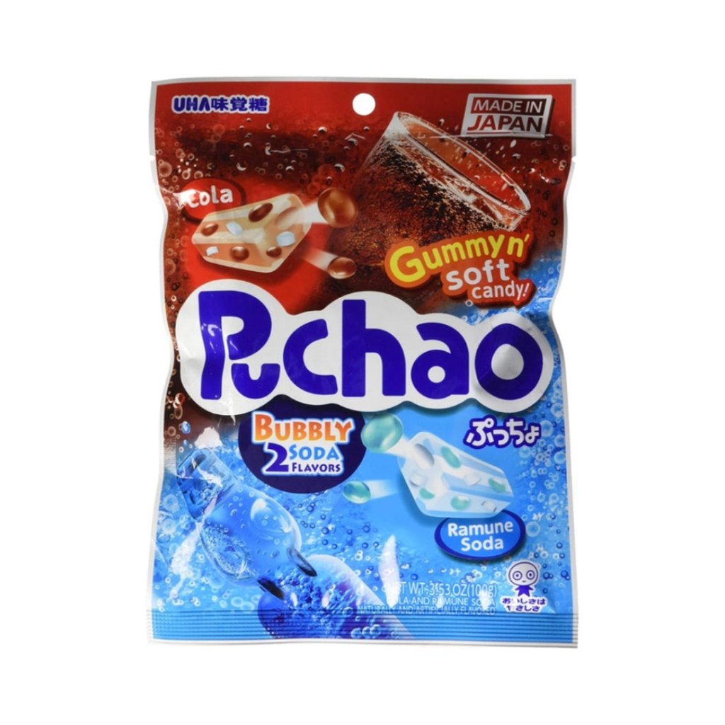 UHA Puchao Cola & Soda - 100g - ding-go