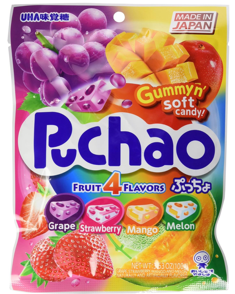 UHA Puchao Fruit 4 Flavors - 100g - ding-go