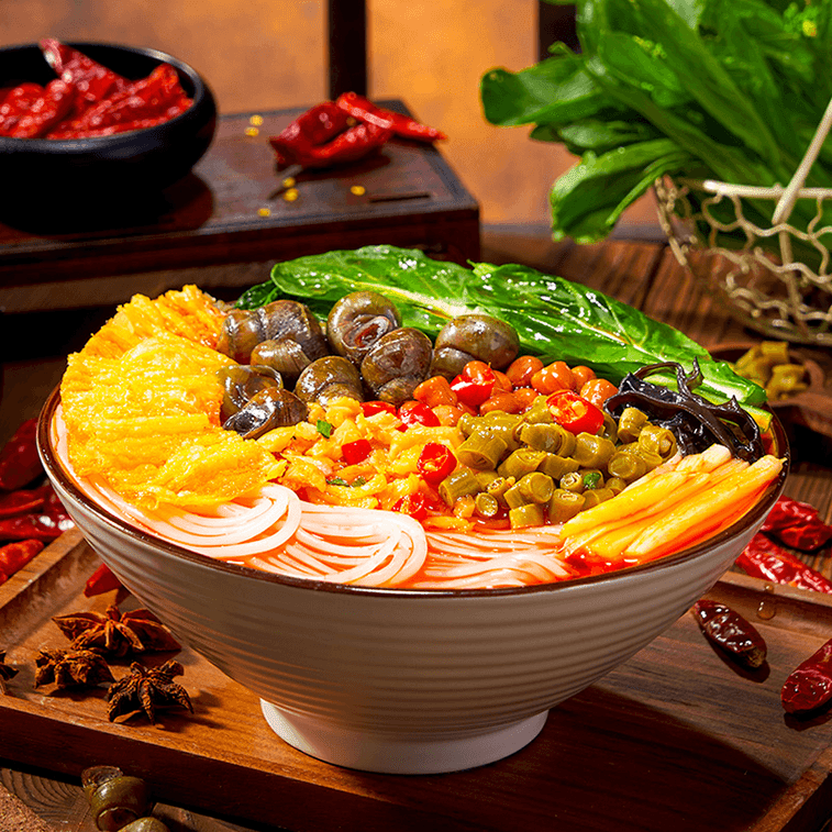 Uncle Shaw Liuzhou Luo Si Rice Noodle Extra Spicy - 400g - ding - go