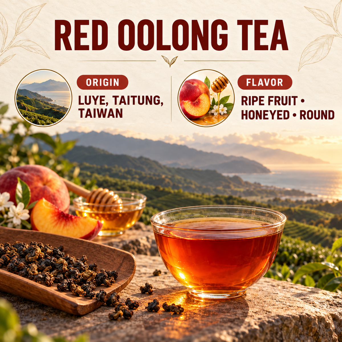 FRESH RED OOLONG TEA - 45g