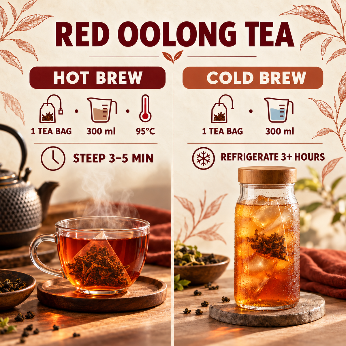 FRESH RED OOLONG TEA - 45g