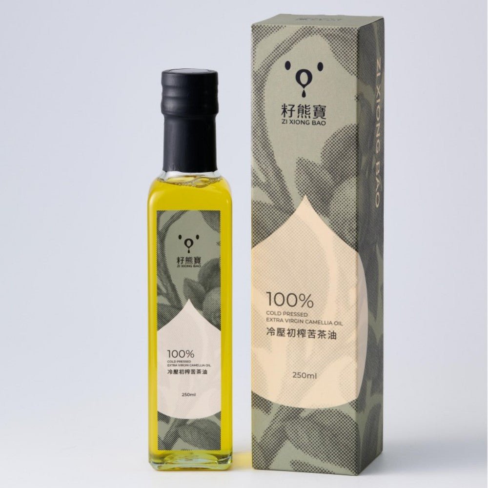 ZIXIONGBAO Cold Pressed Extra Virgin Camellia Oil 250ml, additional package view 2