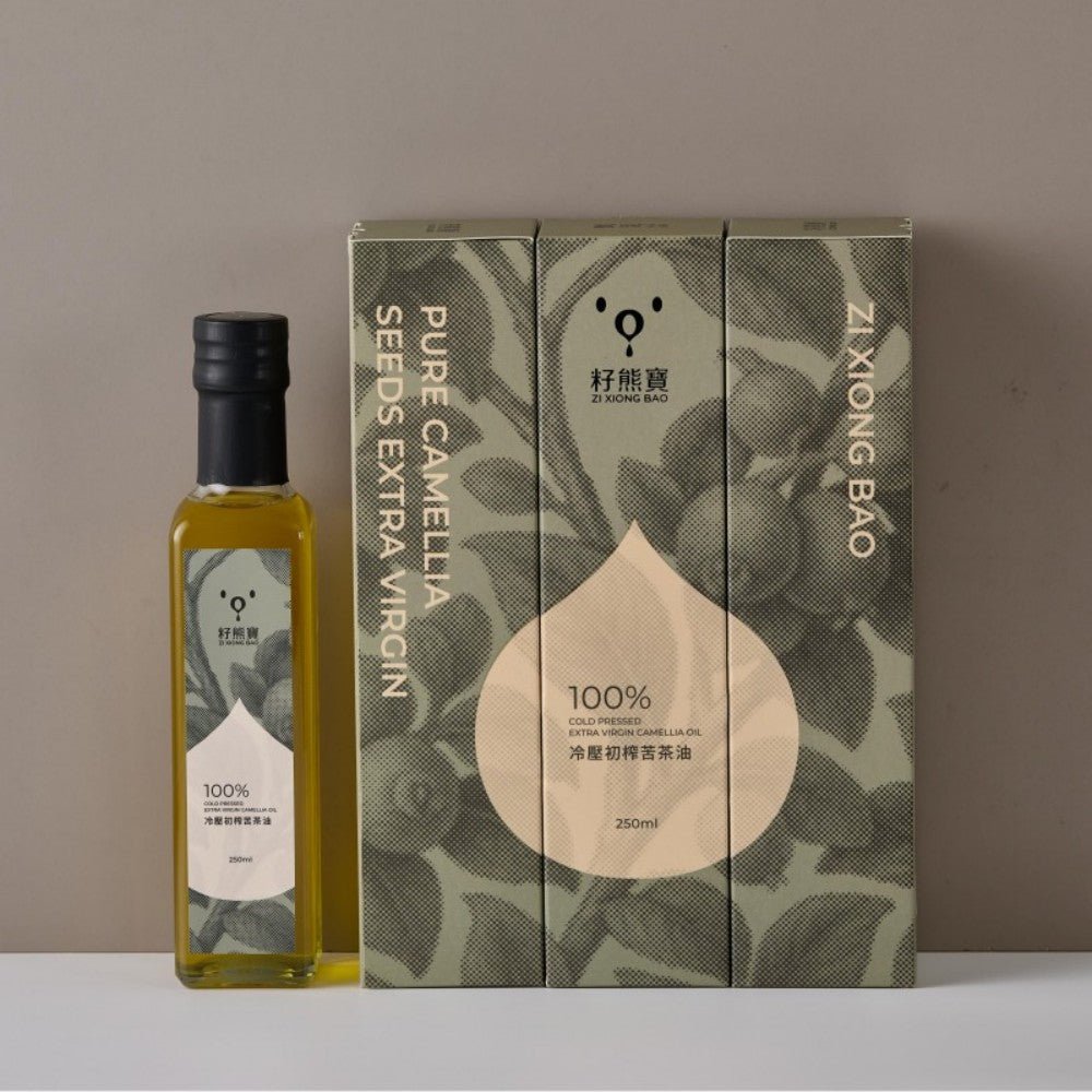 ZIXIONGBAO Cold Pressed Extra Virgin Camellia Oil 250ml, additional package view 5