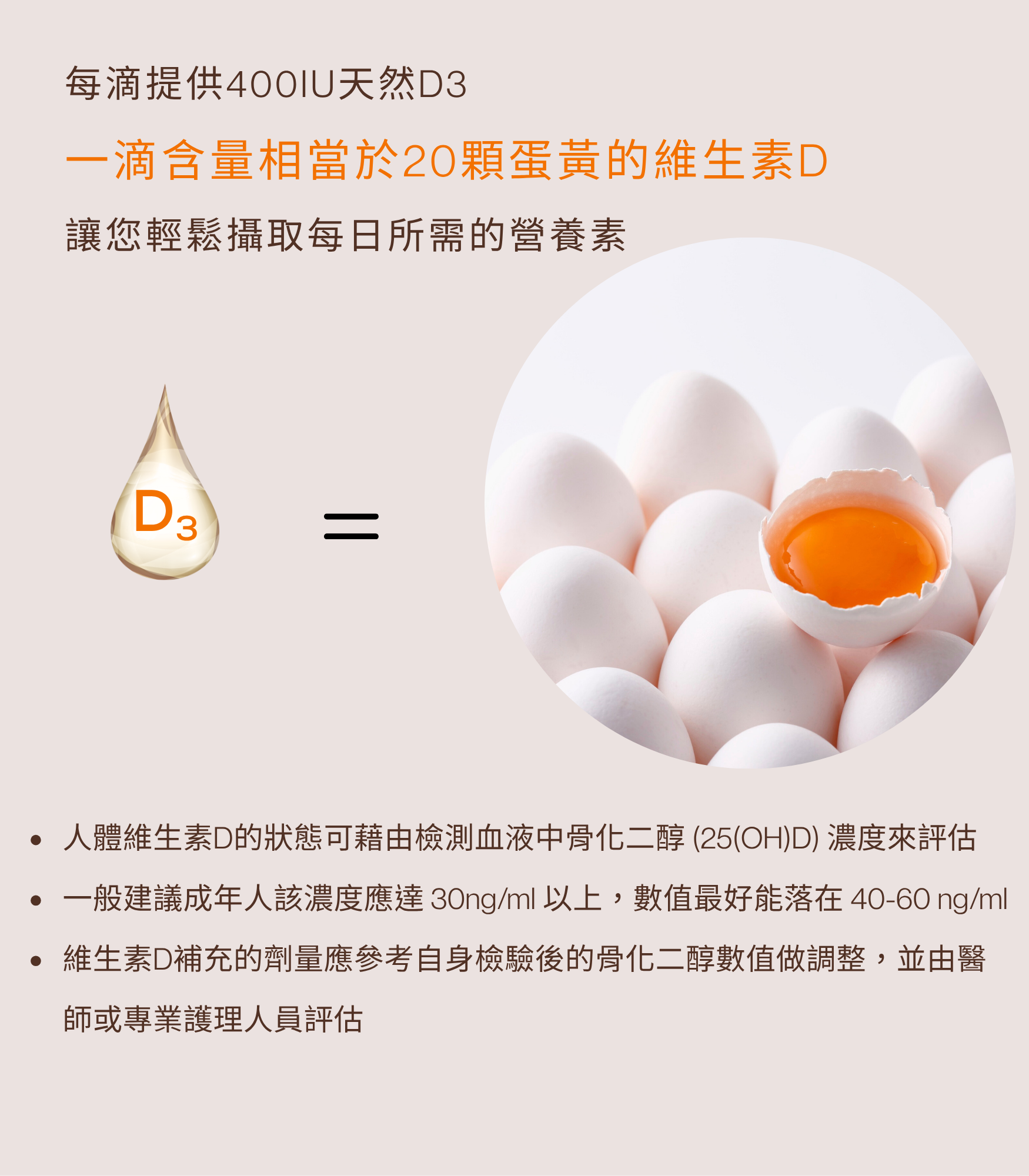 Liquid P&B Natural Liquid Vitamin D3 - 5ml