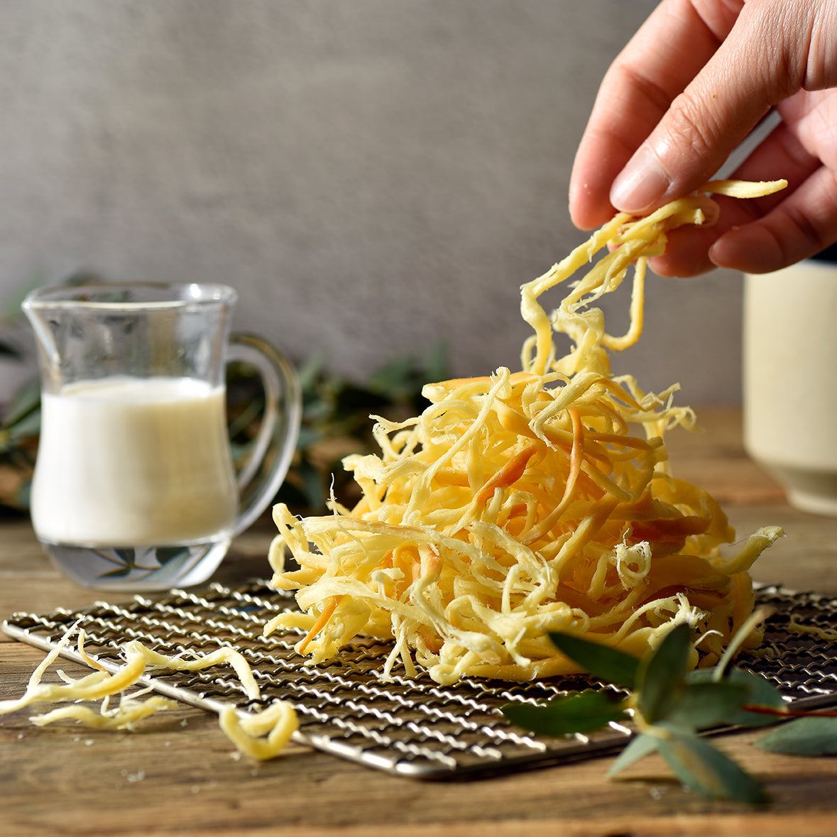 Dried Cheese Strips – 3 Flavors (Original, Honey ,Basil) - 18g