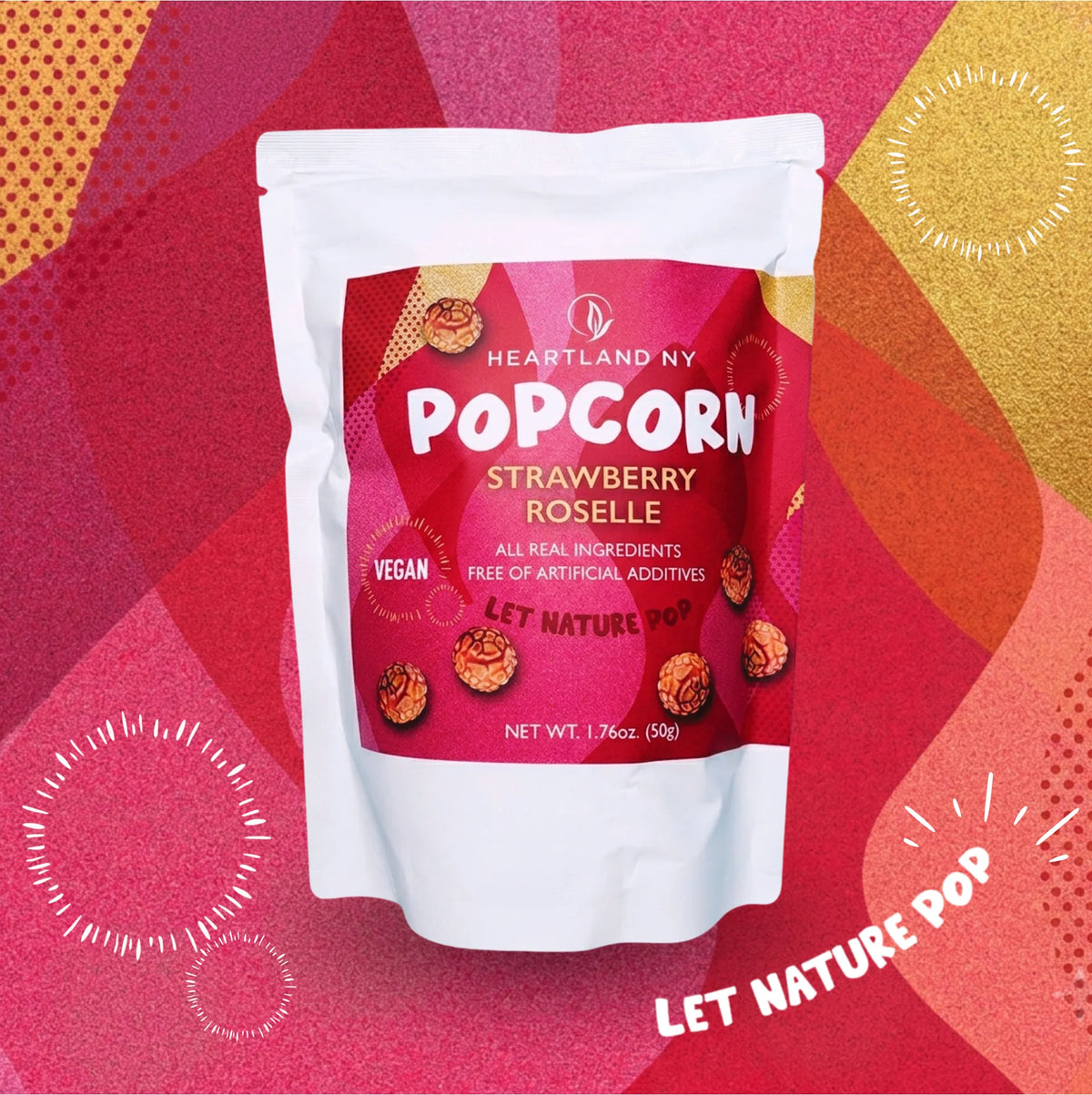 Popcorn Strawberry Roselle - 50g