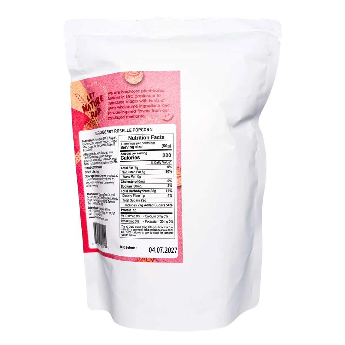 Popcorn Strawberry Roselle - 50g