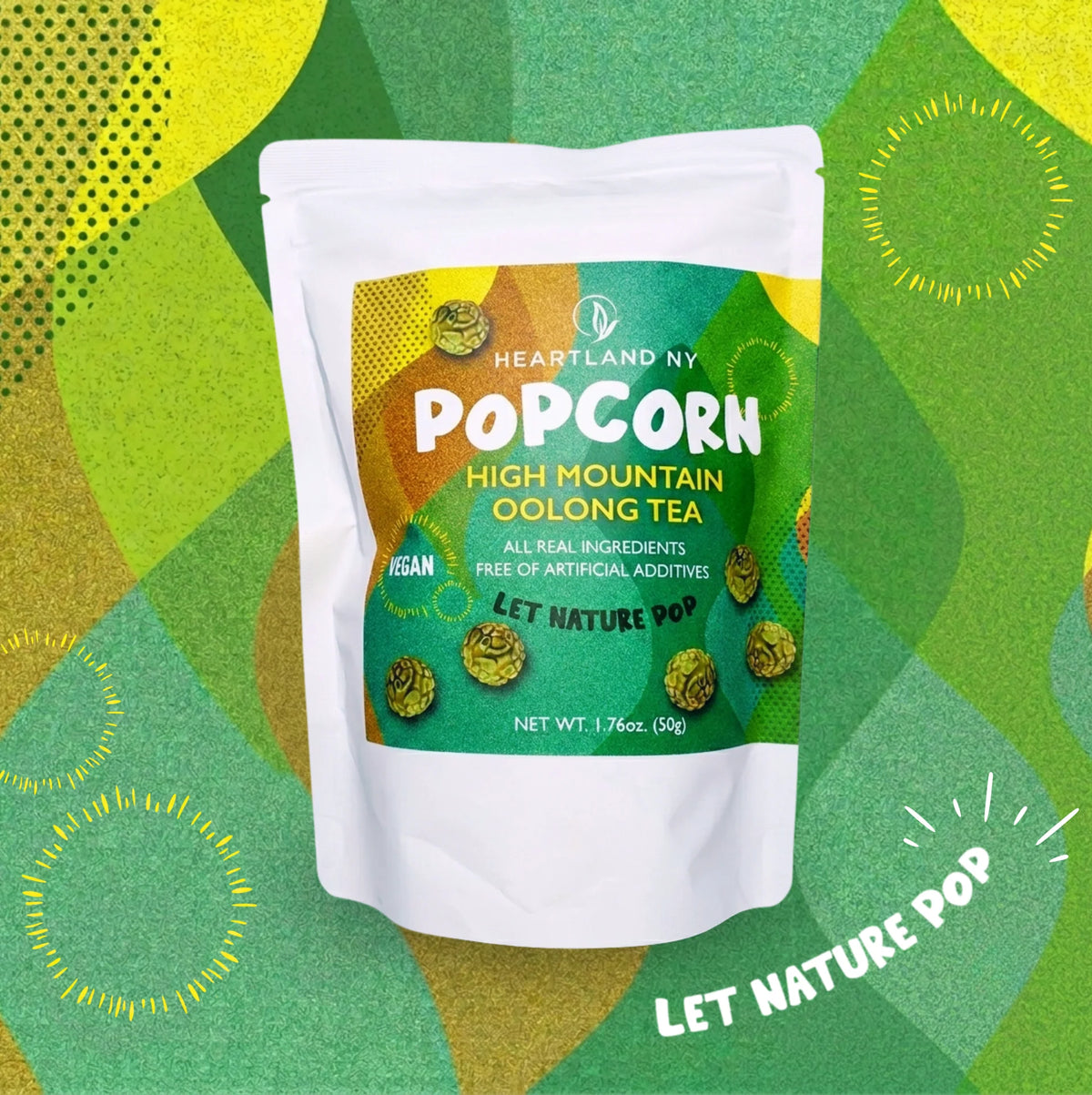 Popcorn High Mountain Oolong Tea - 50g