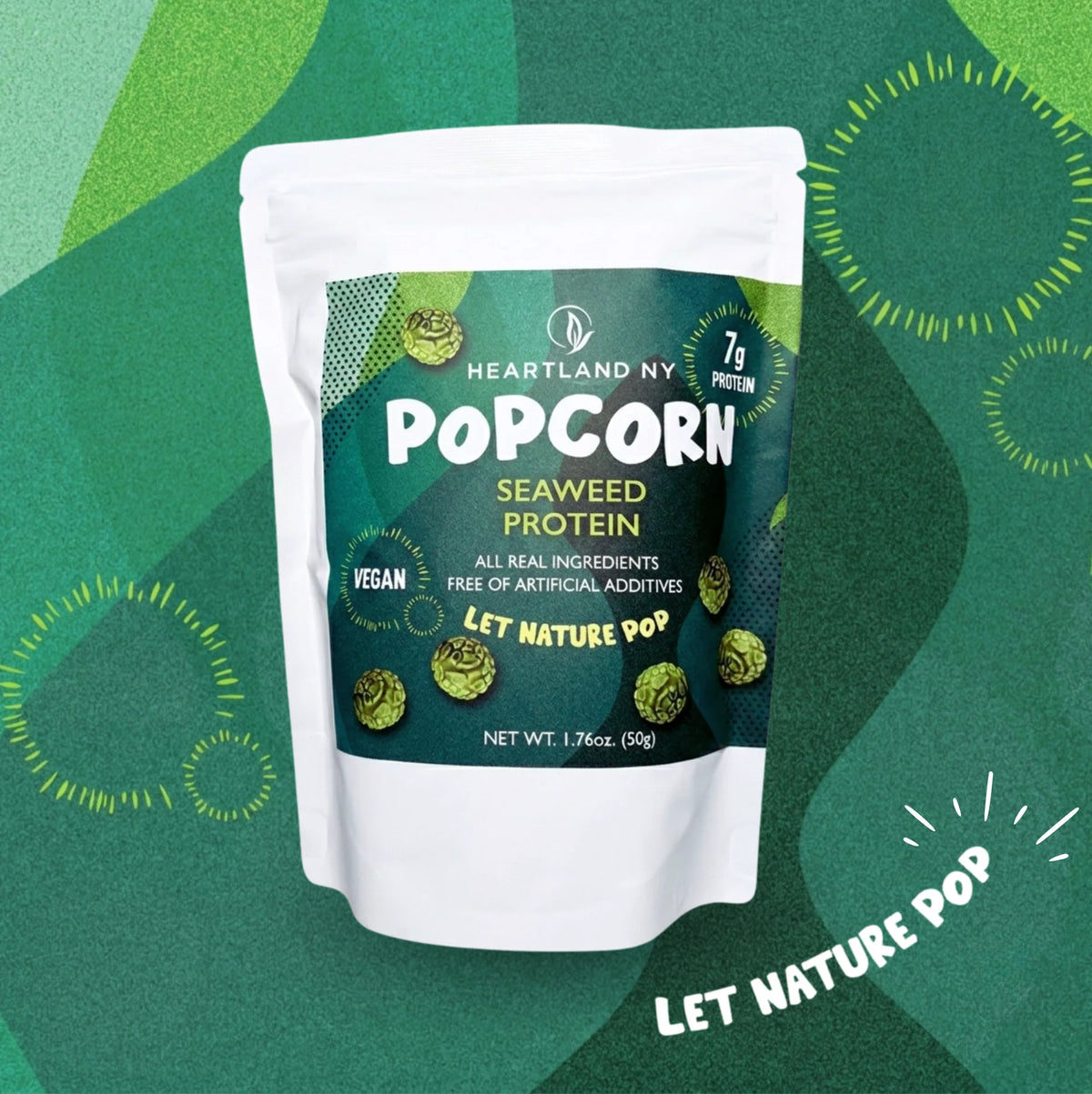 Popcorn Seaweed Protein - 50g