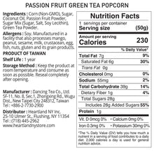 Popcorn Passion Fruit Green Tea - 50g